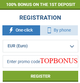 1xbet promo code 2020